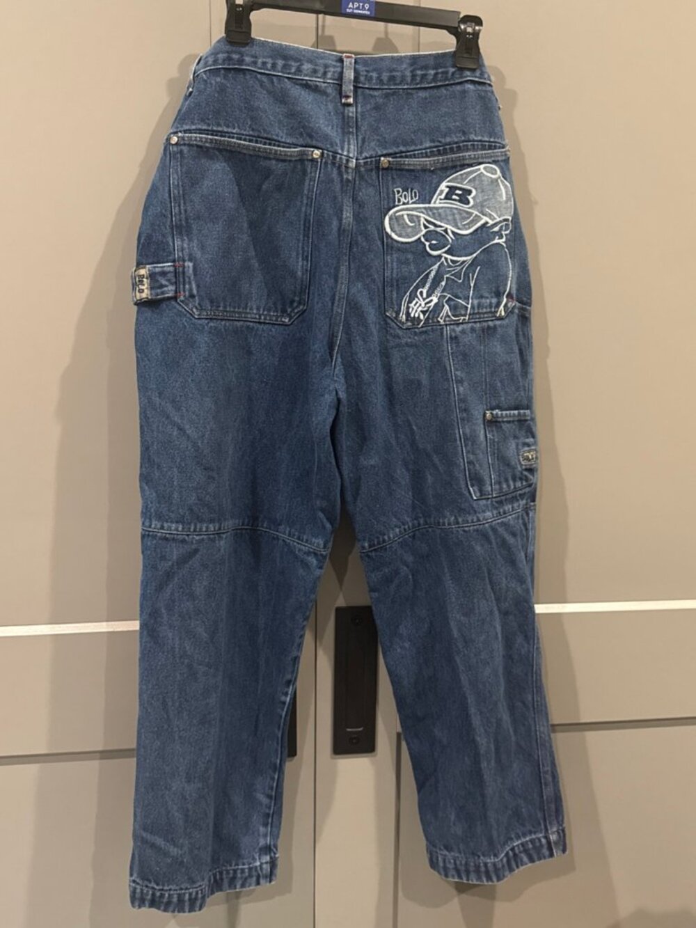 Vintage Y2K School Hard Knocks Inspired Hip Hop Lil Bolo Size 36x30